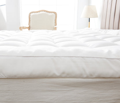 10cm Thick Memory Foam Mattress Topper for Extra Comfort & Support