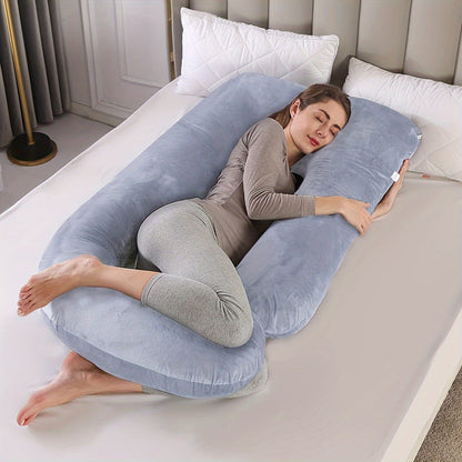 J Shape Full Body Pillow - Comfortable Maternity Pillow
