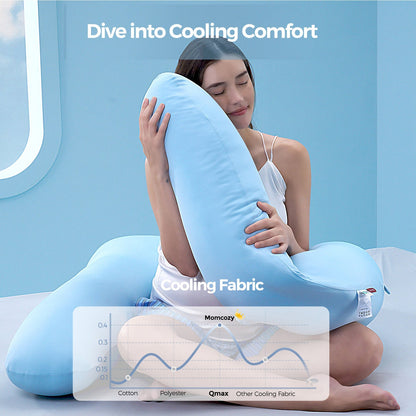 Pregnancy Pillow for Comfort and Support - Body Pillow for Sleep