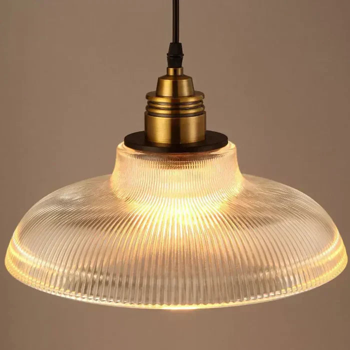 Suspended Glass Pendant Light