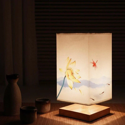 Japandi-Inspired Table Lamp
