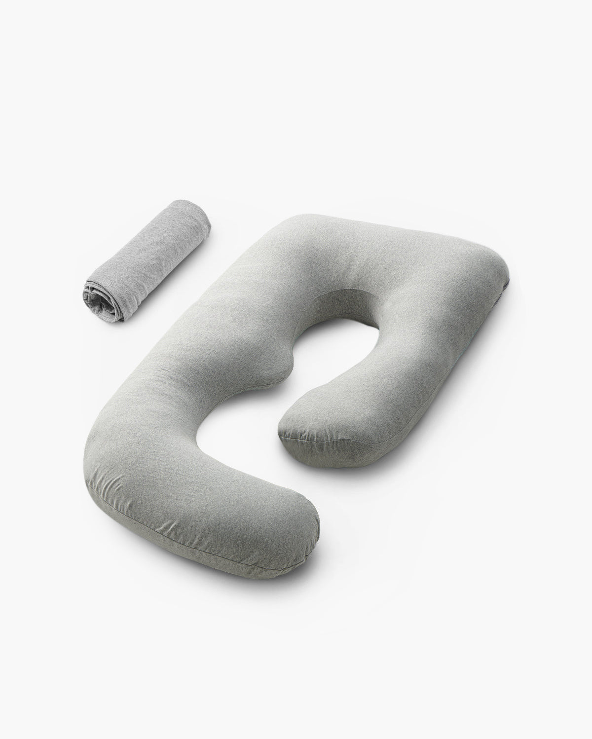 Pregnancy Pillow with Cooling Cover for Comfort and Support During Sleep