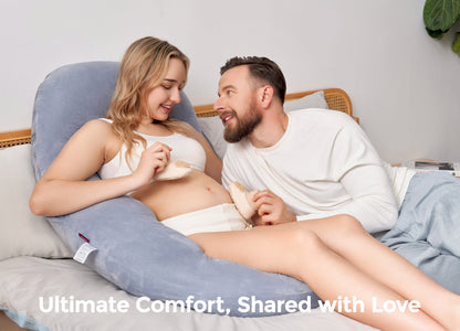 Pregnancy Pillow for Comfort and Support - Body Pillow for Sleep