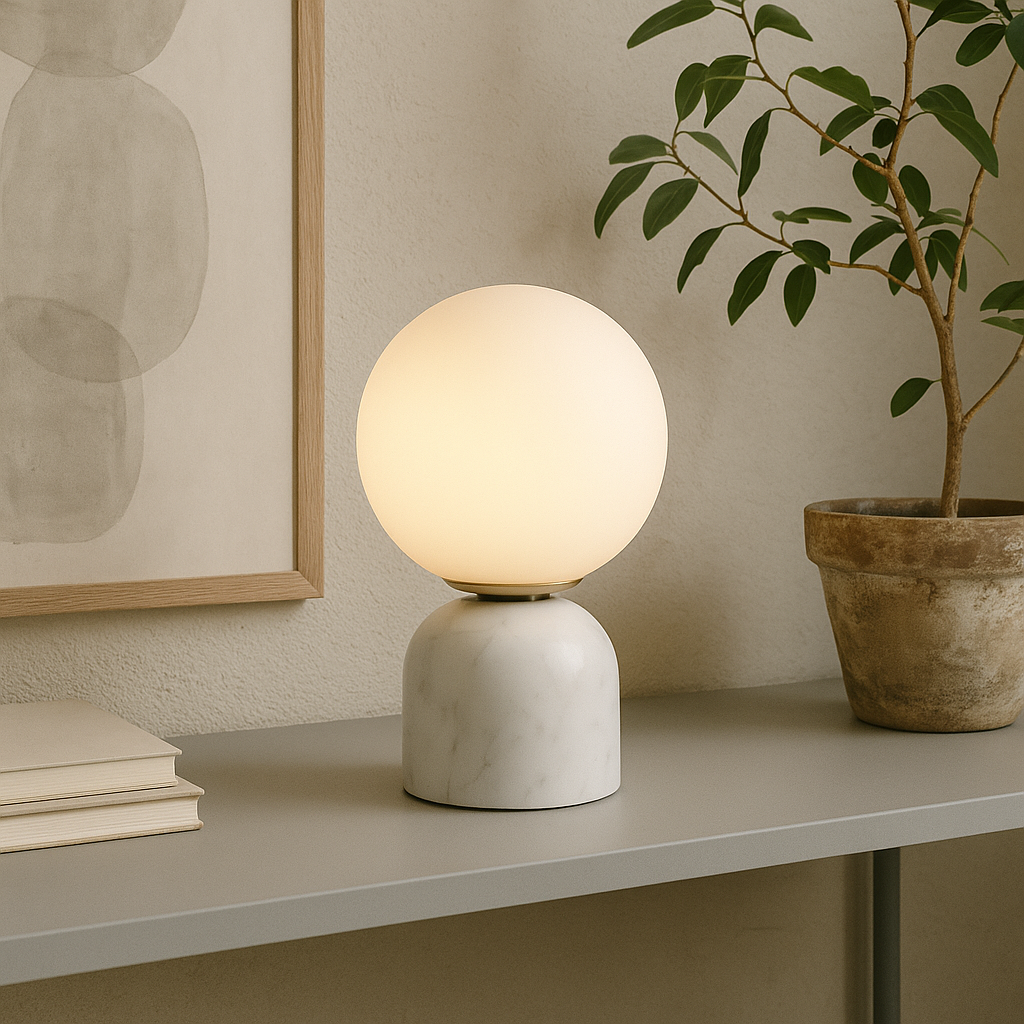Contemporary Minimalist Bedside Lamp - Chic Table Lighting for Home