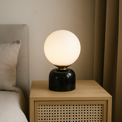 Contemporary Minimalist Bedside Lamp - Chic Table Lighting for Home