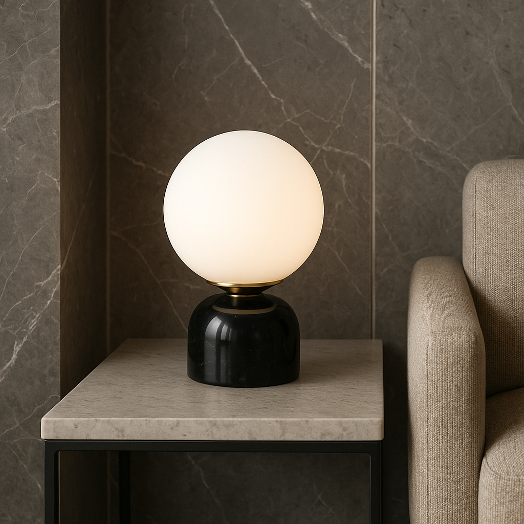 Contemporary Minimalist Bedside Lamp - Chic Table Lighting for Home