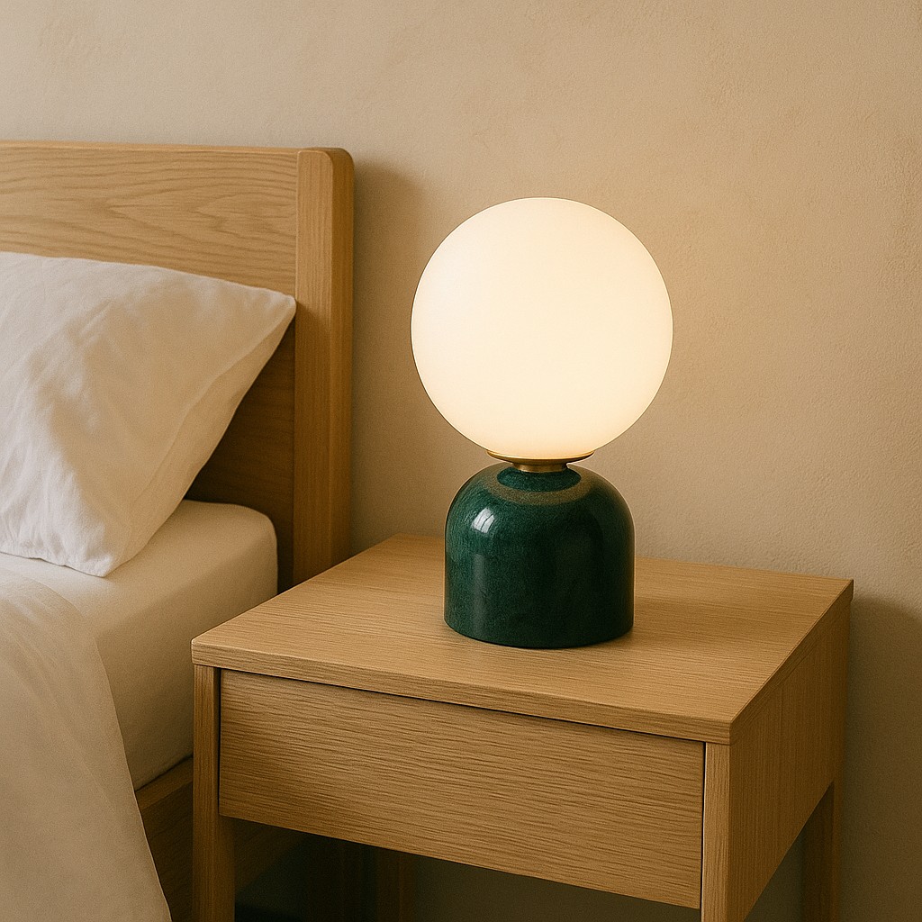 Contemporary Minimalist Bedside Lamp - Chic Table Lighting for Home