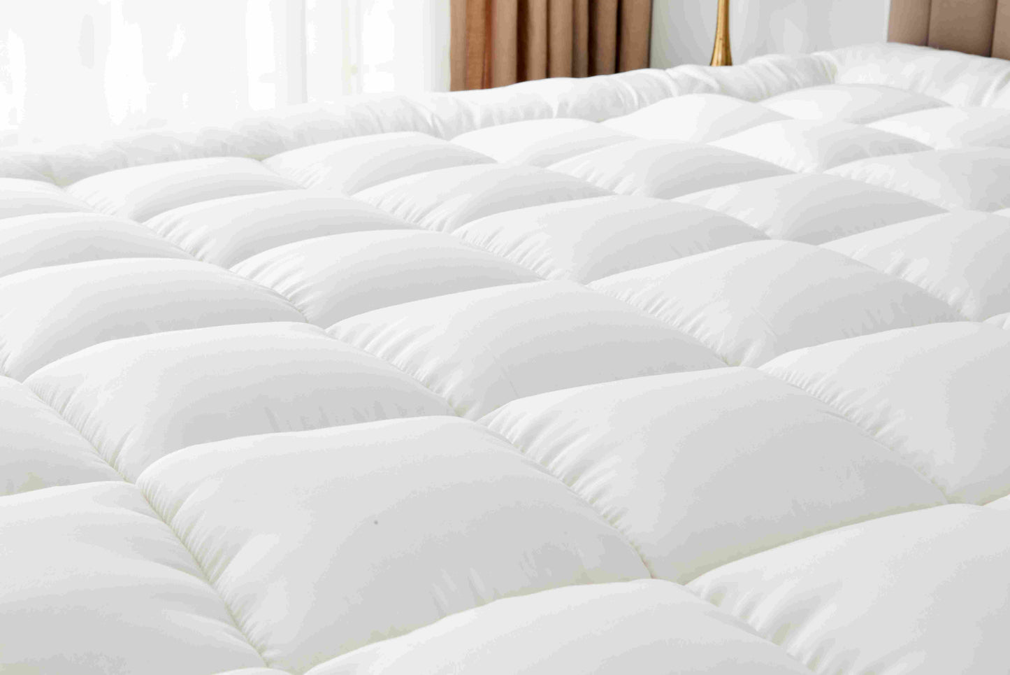 10cm Thick Memory Foam Mattress Topper for Extra Comfort & Support