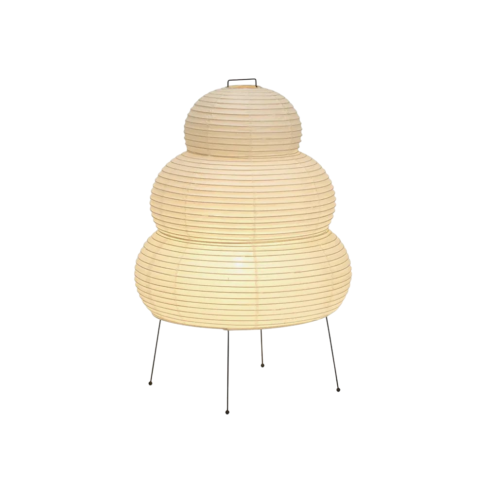 Contemporary Bedside Lamp | Chic Rice Paper Table Lamp for Home Décor