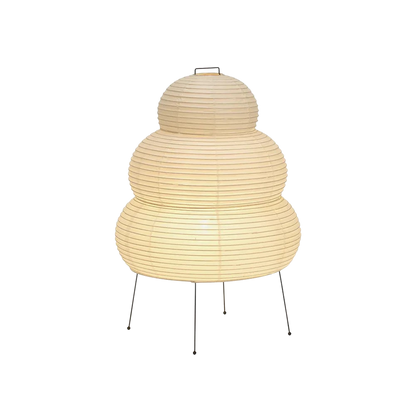 Contemporary Bedside Lamp | Chic Rice Paper Table Lamp for Home Décor