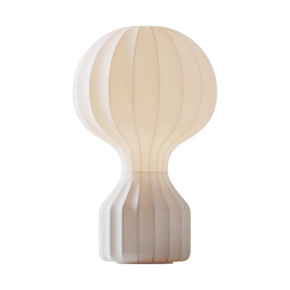 Contemporary Japanese Wabi Sabi Silk Bedside Lamp - Chic Home Lighting Décor