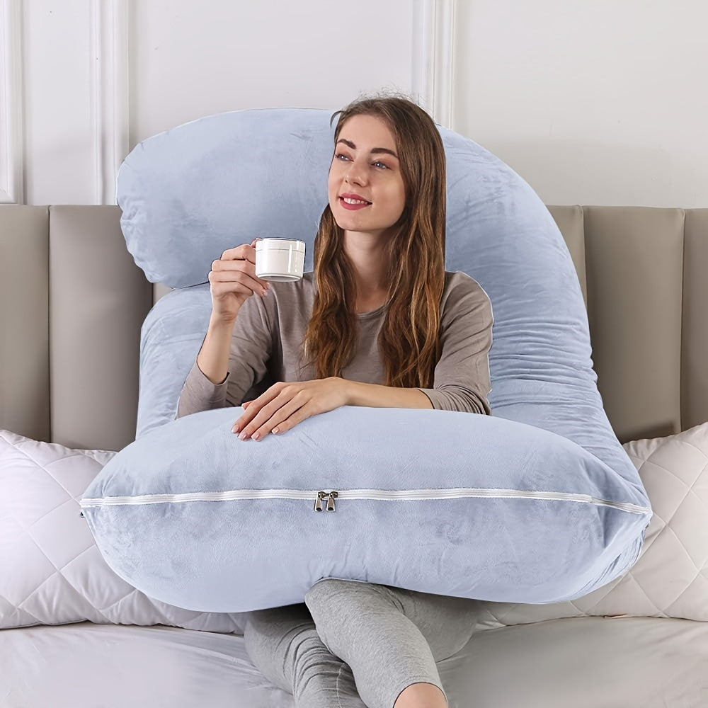 J Shape Full Body Pillow - Comfortable Maternity Pillow